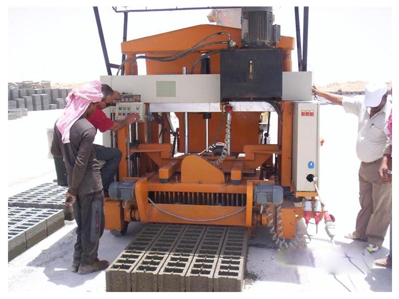 egg laying block machine