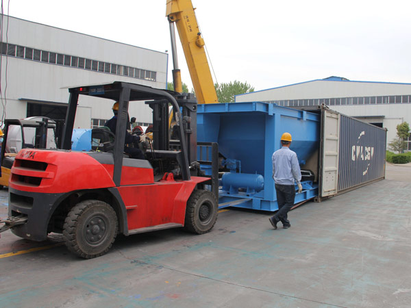 ALQ80 asphalt plant exported to-Indonesia 1