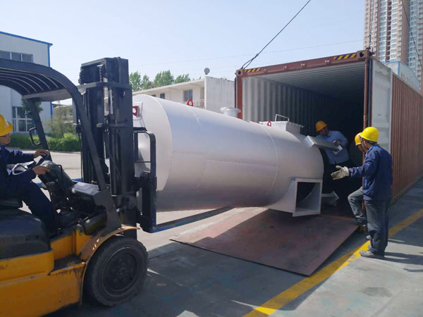 Macroad ALQ80 asphalt plant exported to-Indonesia 5