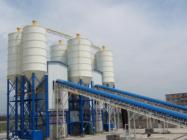 AJ-180 belt type concrete plant