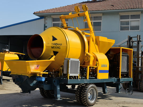ABJZ30C diesel concrete mixer pump
