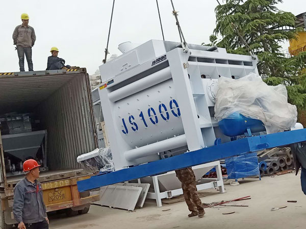 Aimix HZS50 concrete plant sent to Bangladesh 3