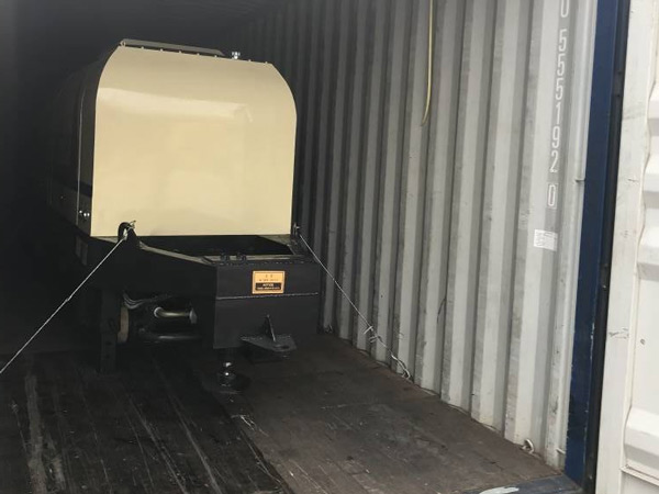 Aimix concrete pump to Korea