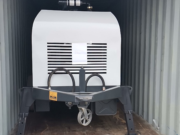 Aimix ABT40C Trailer Concrete Pump to Bolivia 1