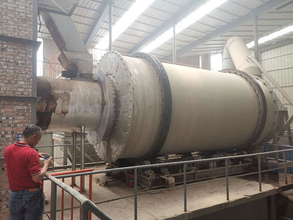 andamine sand dryer was produced for Indonesian customers
