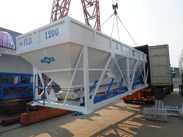 AIMIX concrete plant loading site 2