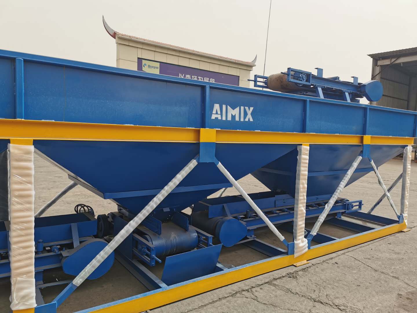 AIMIX block machine sent to Malaysia 4