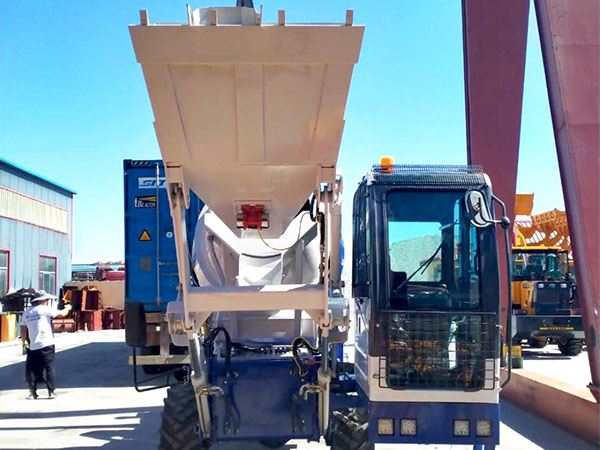 AIMIX self loading concrete mixer sent to Philippines 2