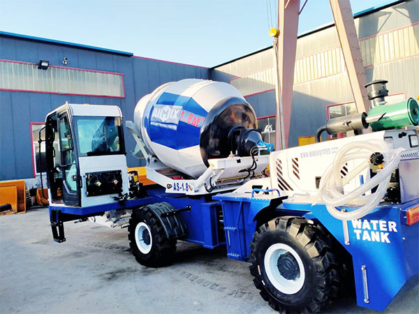 AIMIX self loading concrete mixer sent to Philippines