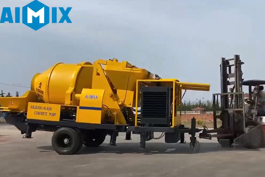 AIMIX mixer pump sent to South Sudan