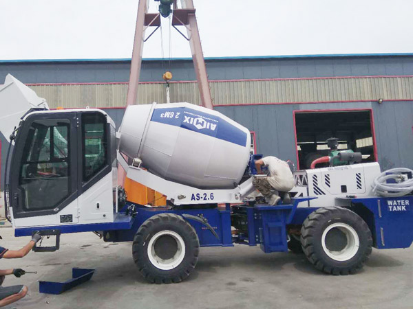 AIMIX self-loading mixer to Kazakhstan