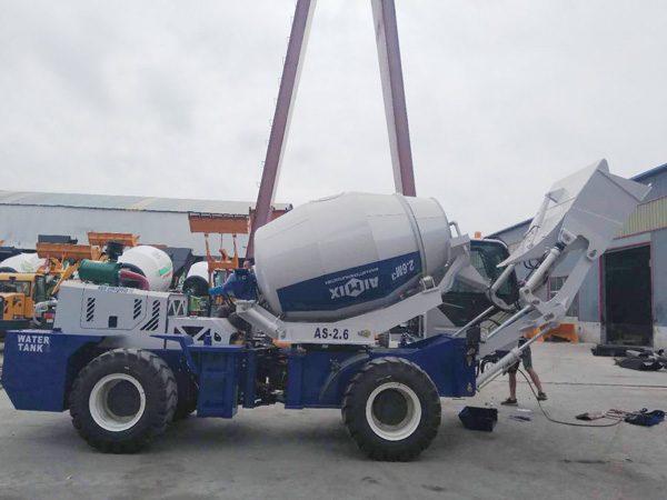 AIMIX self loading mixer to Kazakhstan