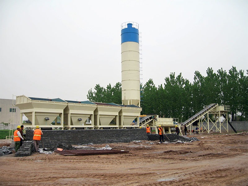 macroad 300ton stabilized soil mixing plant for road base materials
