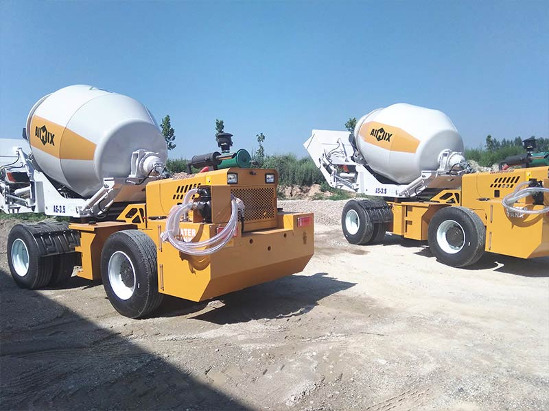 AIMIX self loading mixer sent to Kenya