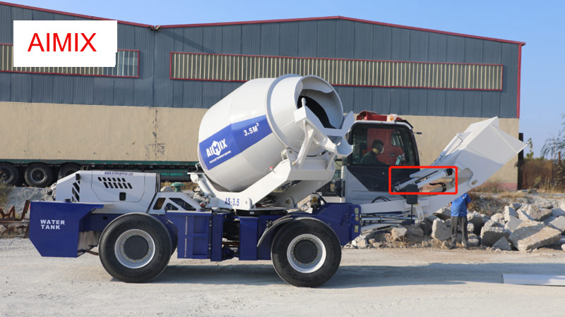 AIMIX self loadad concrete mixer