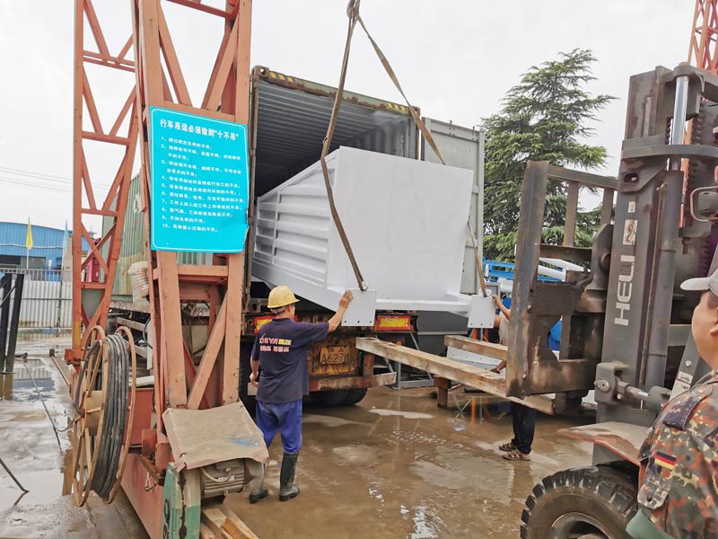 AIMIX AJY35 mobile batching plant to Bukhara Uzbekistan