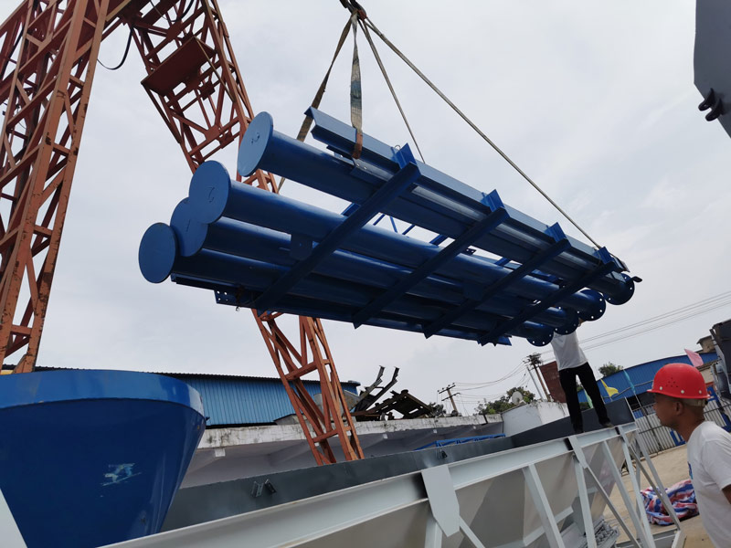 AIMIX concrete plant sent to Armenia