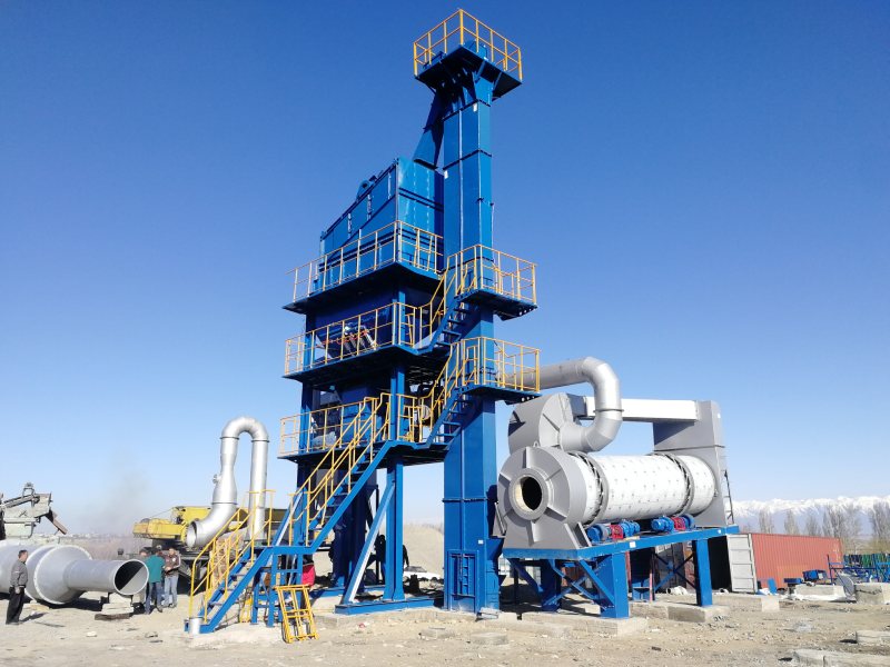 ALQ60 asphalt plant in Kyrgyzatan