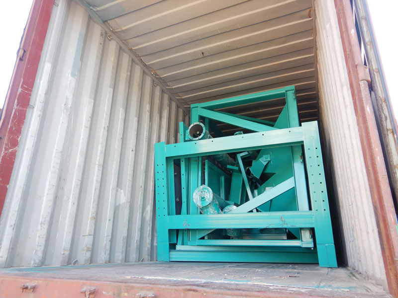 AIMIX 60 mobile batching plant sent to the Philippines