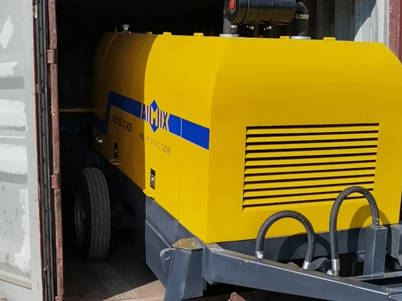 AIMIX ABT40C diesel concrete pump to the Philippines