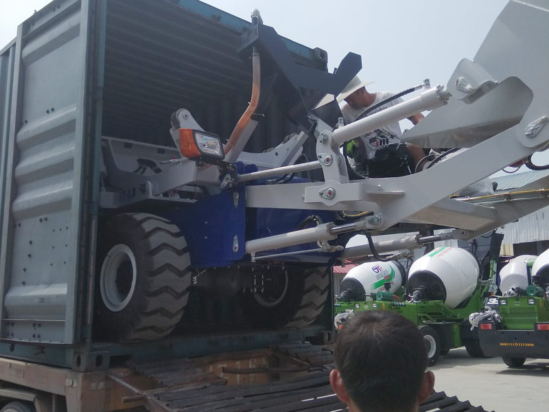 AIMIX AS1.8 self mixer sent to Russia