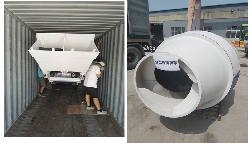 AS1.8 self loading mixer to Russia