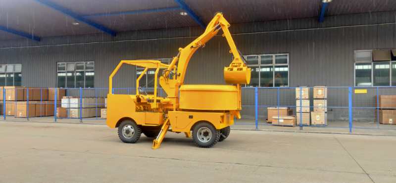 Self Mixing Concrete Mixer Truck
