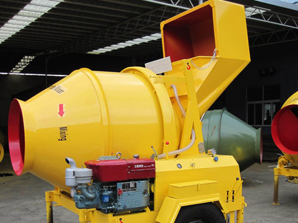 JZR350B small diesel concrete mixer