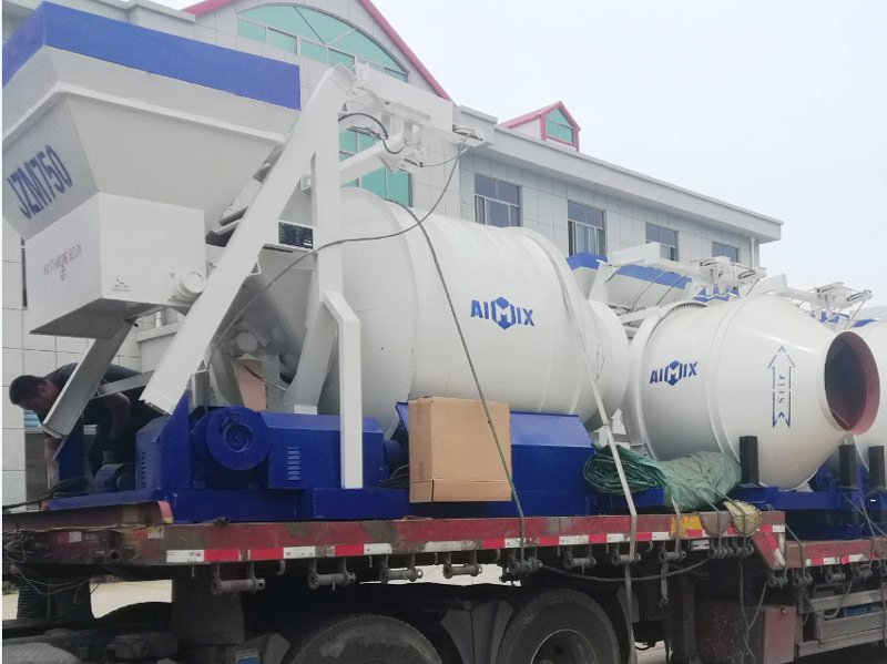 concrete mixer exported