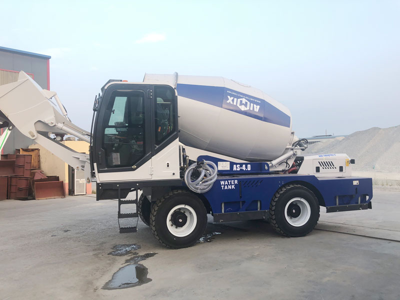 AS4.0 self load mixer sent to Russia