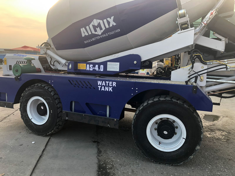 AS4.0 self loading mixer sent to Russia