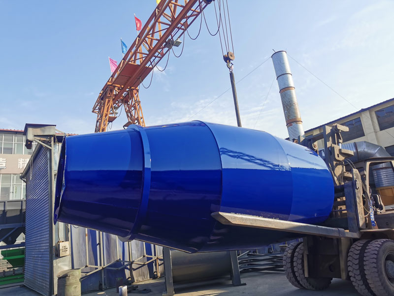 AIMIX 8m3 concrete mixer drum sent to Malaysia