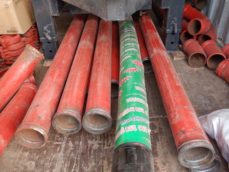 AIMIX ABT30C concrete pump loaded