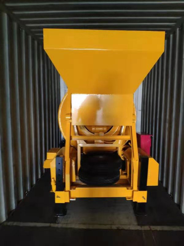 JZM450 concrete mixer to Indonesia loaded