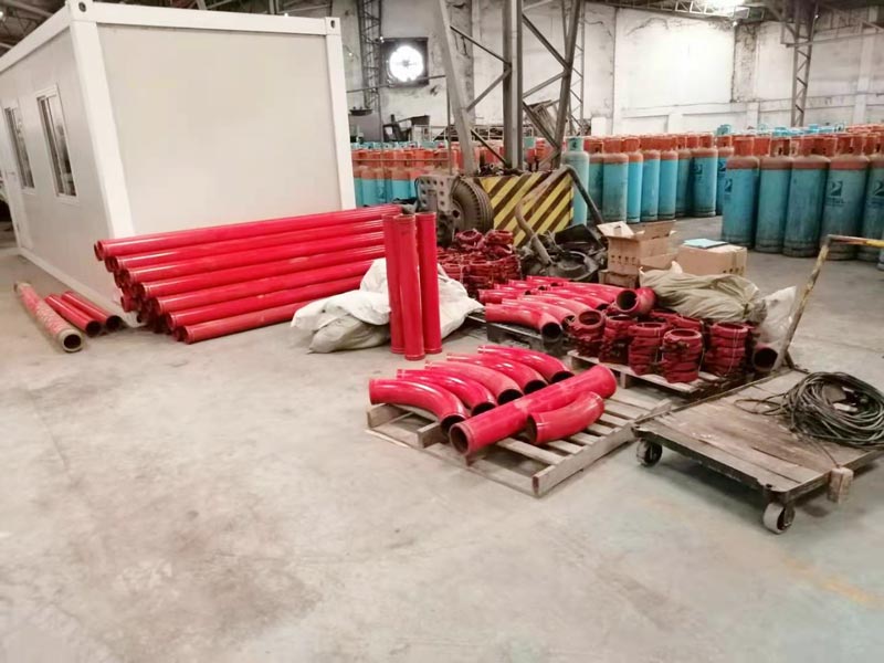 40 mixer pump discharged