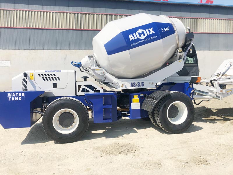 3.5B self loading mixer to Kazakhstan