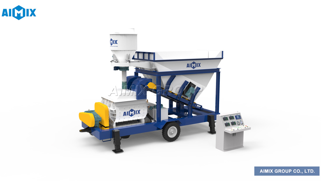 AJS-25 mobile batching plant