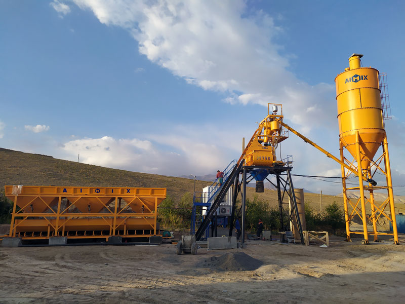 AJ35 batching plant in Uzbekistan