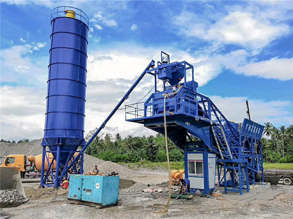 AJY60 mobile batching plant