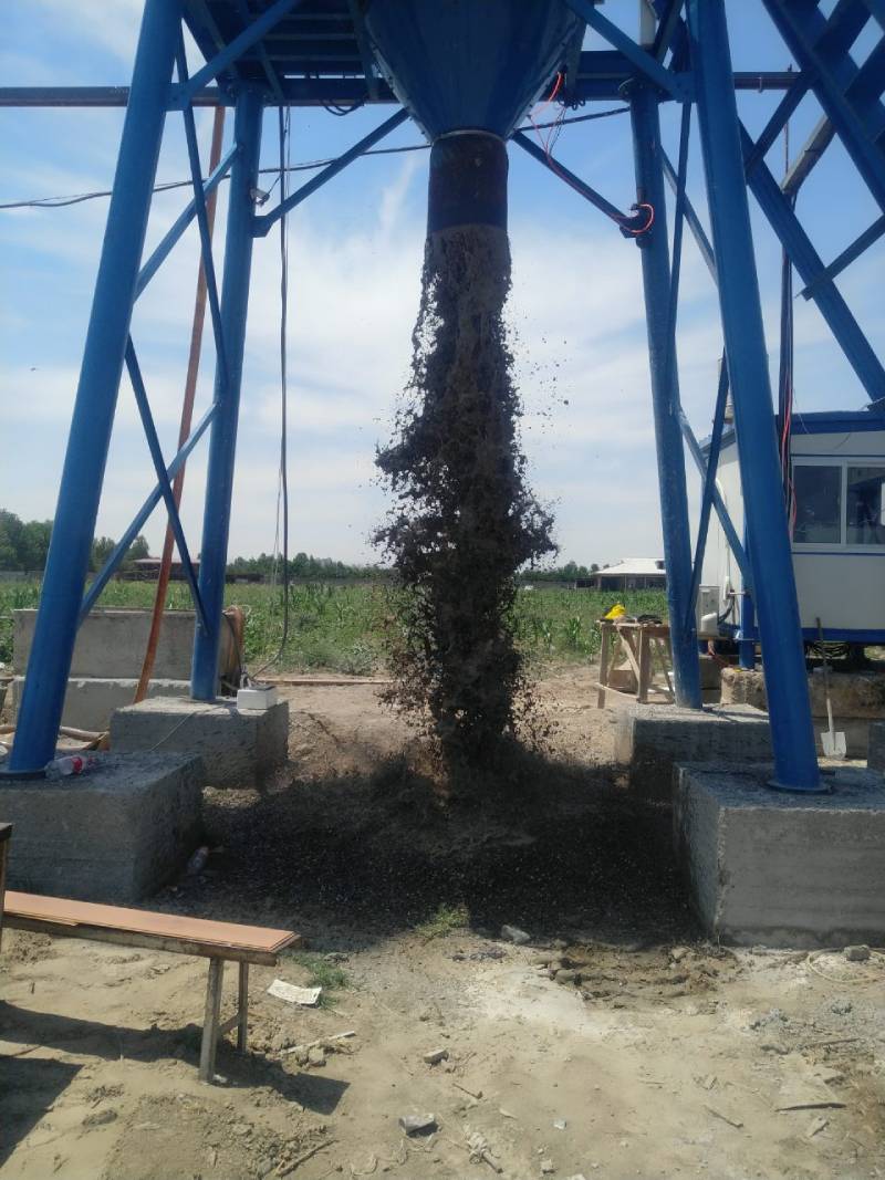 AIMIX batching plant installation