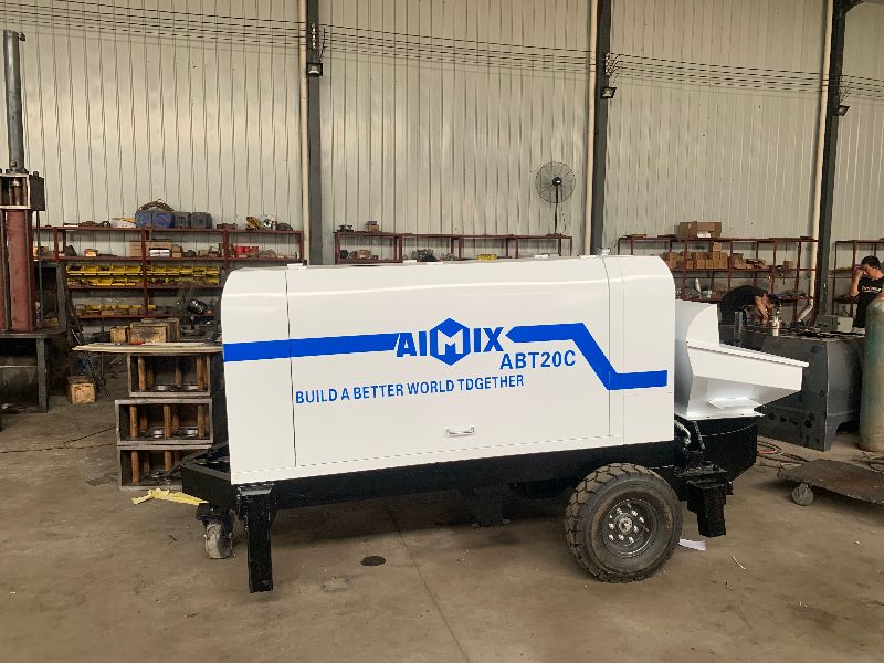 ABT20C concrete pump in Palembang Indonesia