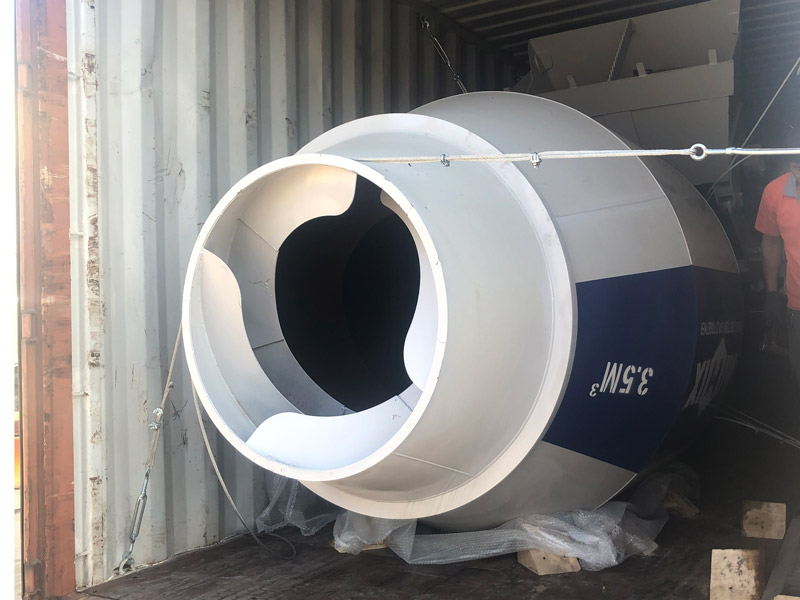 AS3.5B self loading mixer loaded