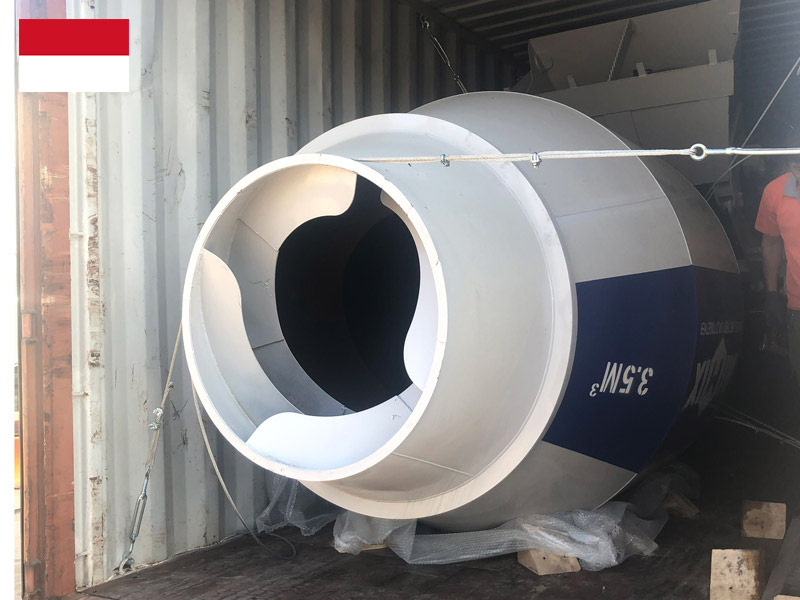 AS3.5B self loading mixer to Indonesia