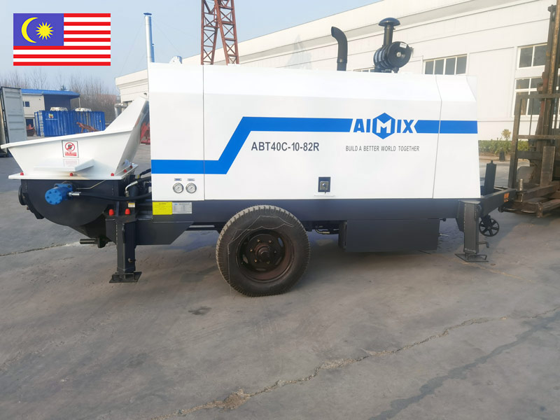 ABT40C Diesel Concrete Pump To Malaysia