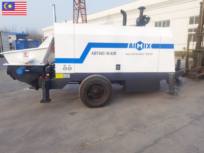 diesel concrete pump to Malaysia