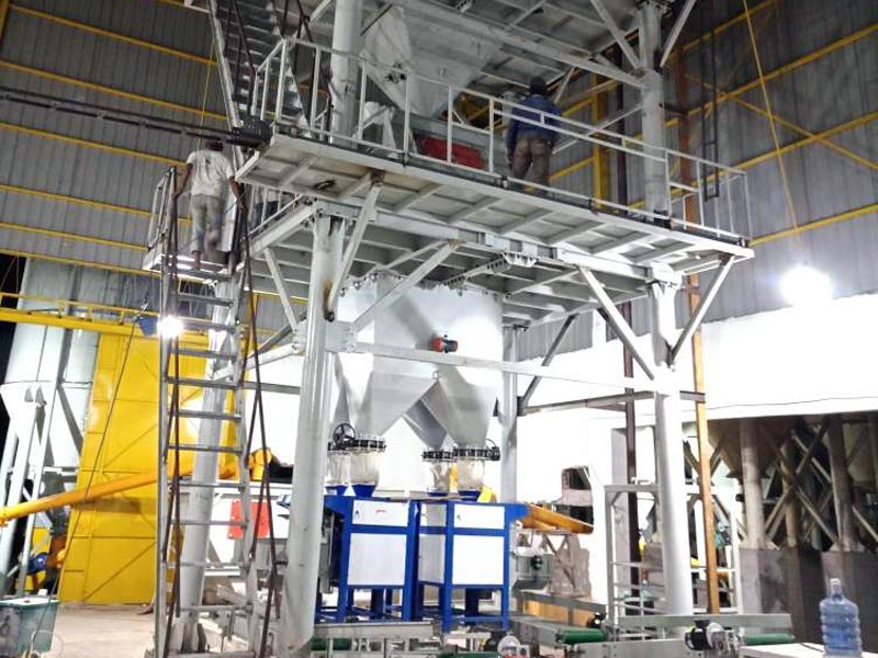 30 ton Tile Adhesive Plant in Indonesia