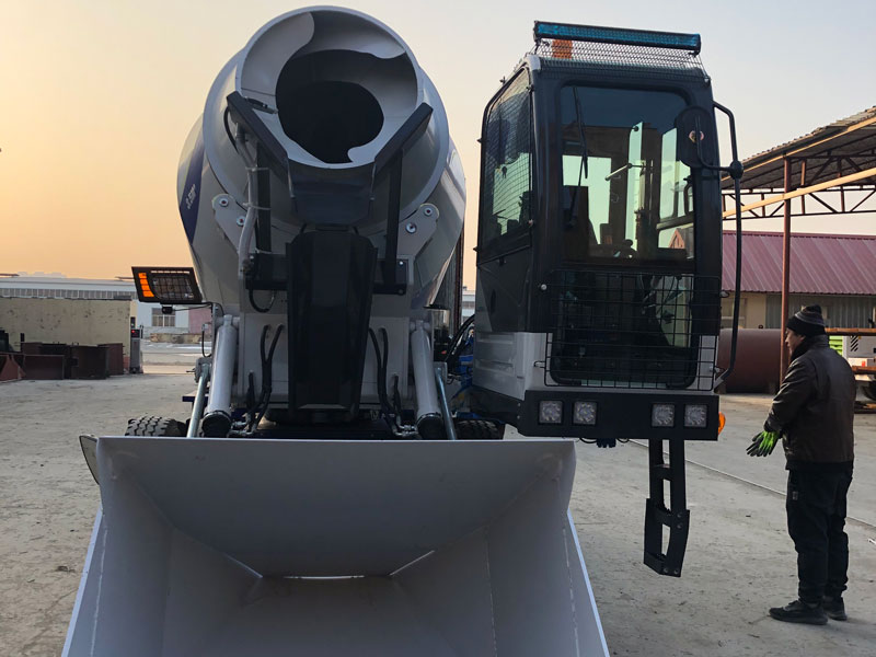 AS3.5C self loading concrete mixer to Malaysia