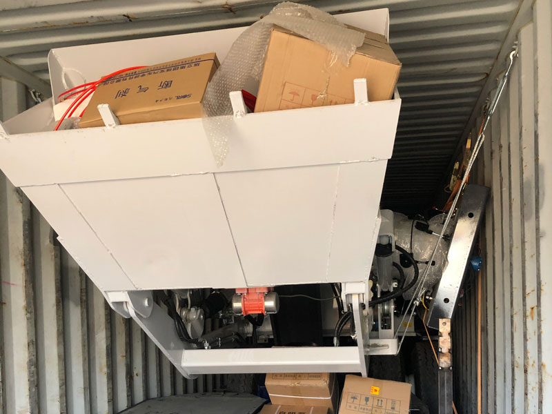 AS3.5C self loading mixer loaded