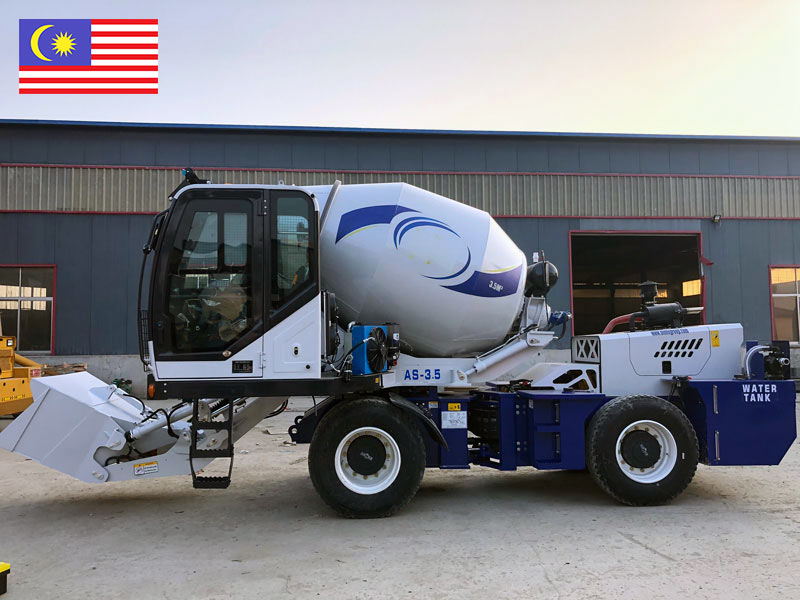 AS3.5C self-loading mixer to Malaysia