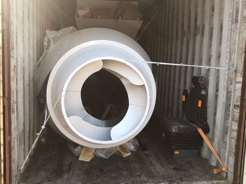 AS3.5C self loading mixer to Malaysia loaded